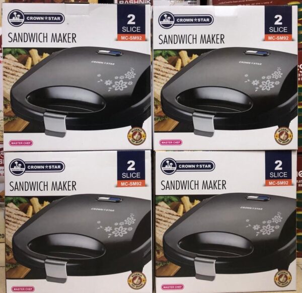 2 Slice Crown Star Sandwich Maker