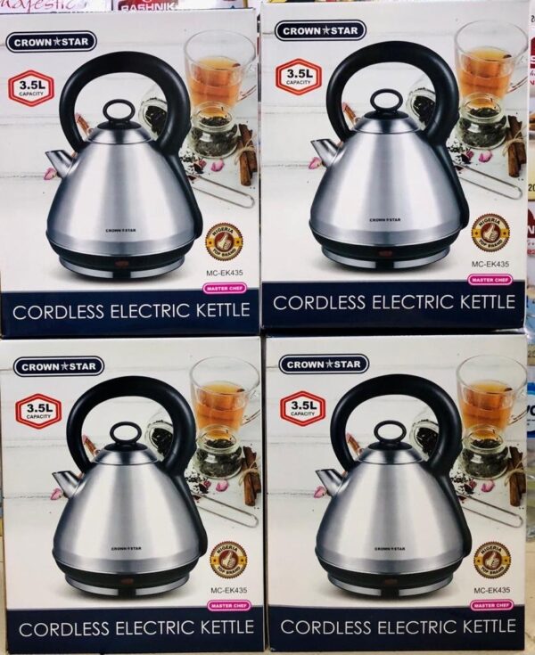 Crown Star Cordless Electric Kettle 3.5L
