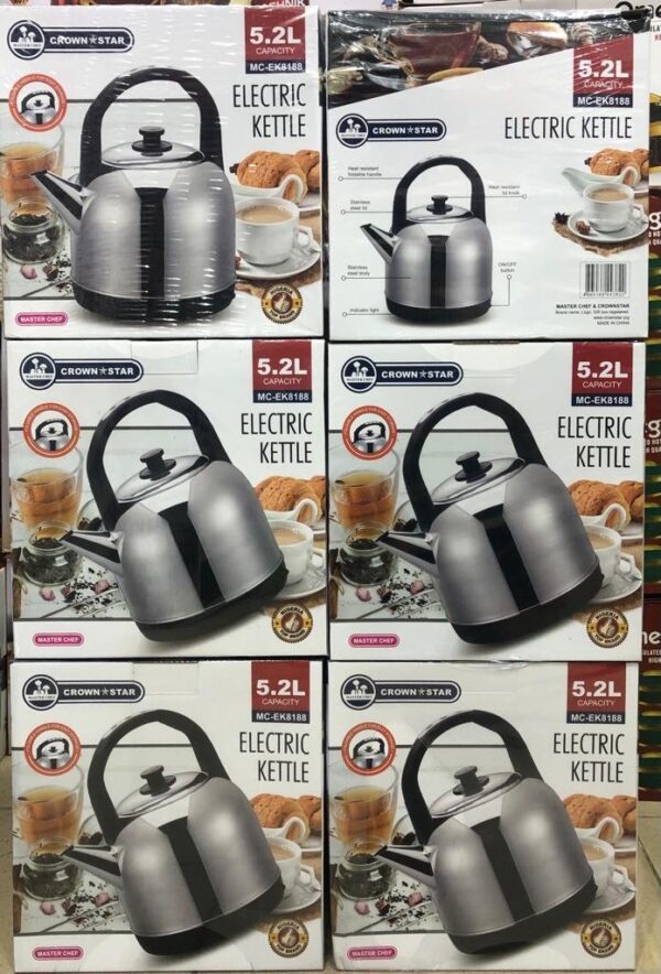 Crown Star Electric Kettle 5.2L
