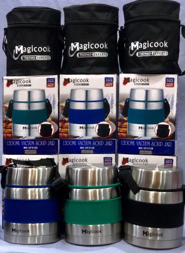 1200ML Magicook Vacuum Soup Jar