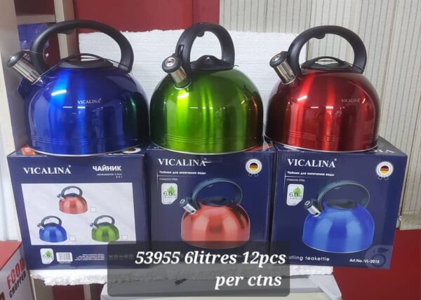 Vicalina Whistling Kettle 6L