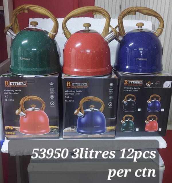 Rettberg Whistling Kettle 3L