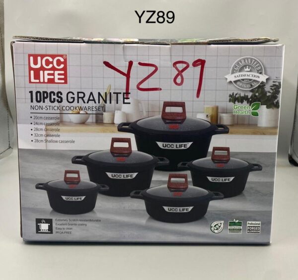 Non-stick Granite Cookware Set UCC Life 10PCS