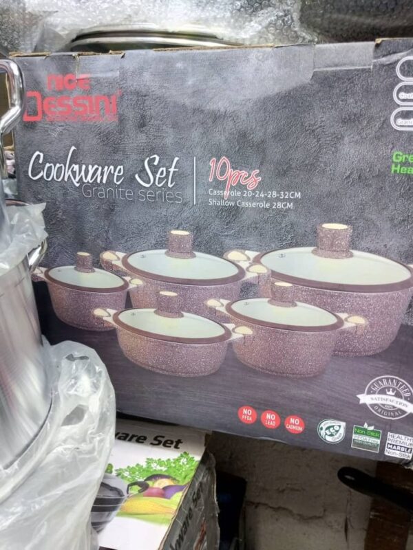 Nice Dessini Cookware Set 10PCS