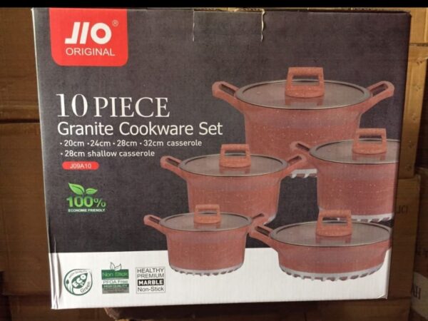 Jio Original Granite Cookware Set
