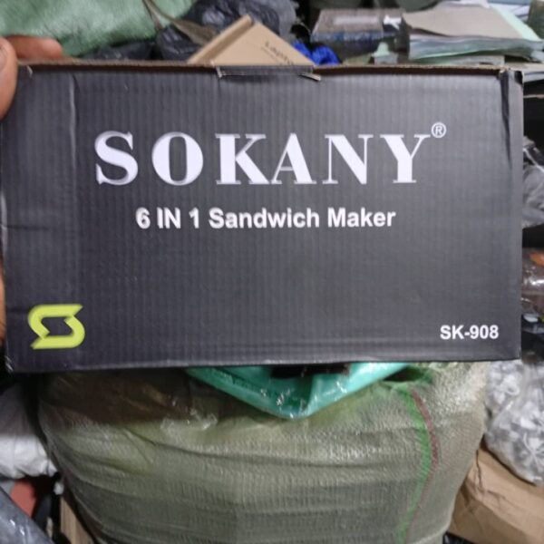 Sokany 6 in 1 Sandwich Maker - Image 4