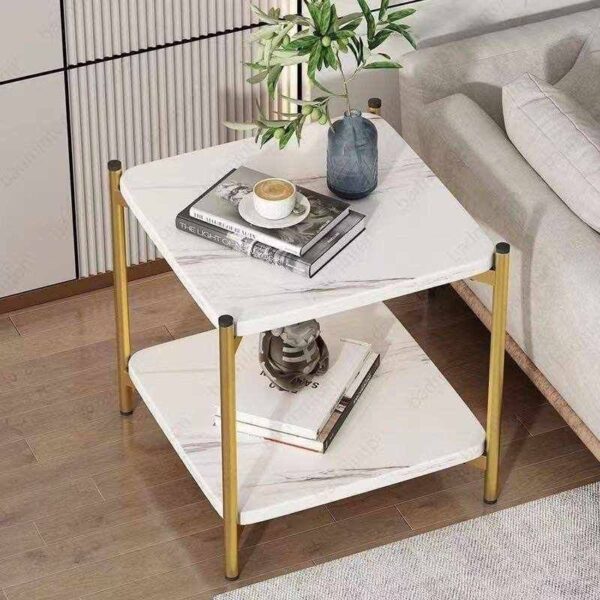 Square Shaped Nordic Side Stool - Image 2