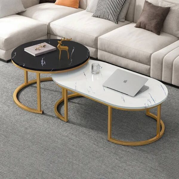 2 in 1 Nordic Center Table - Image 2