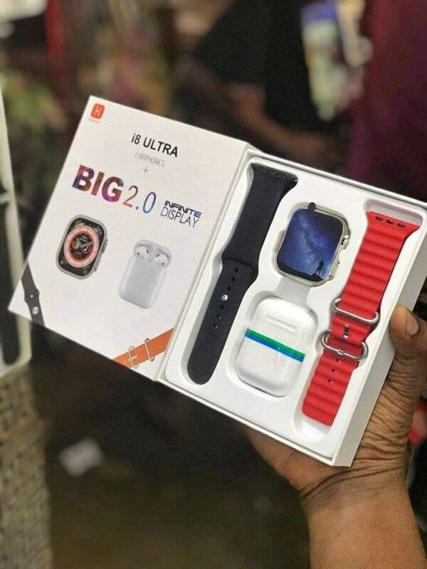 i8 Ultra Smart Watch With Earpod