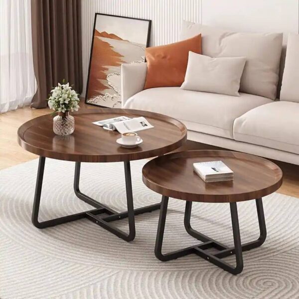 Nordic Center Table 120cm Round Shape