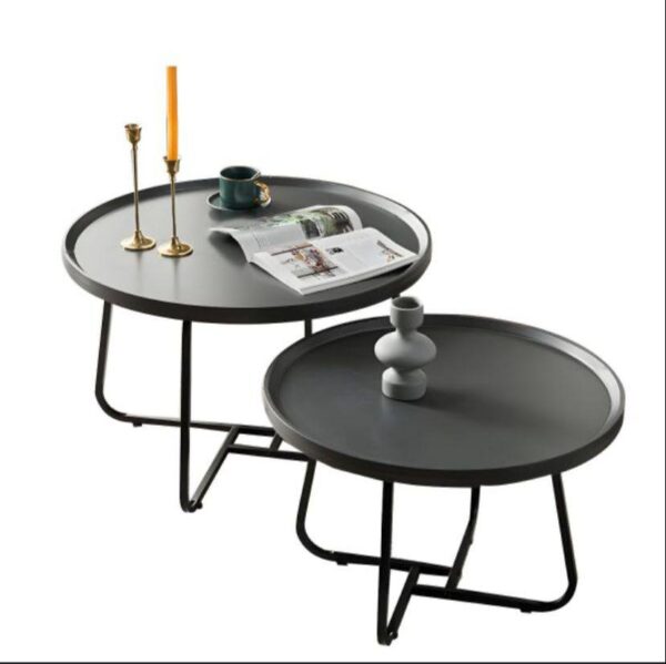 Nordic Center Table 120cm Round Shape - Image 2
